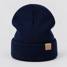 Women's Hat Beanie Slouchy Knitted Cuffed