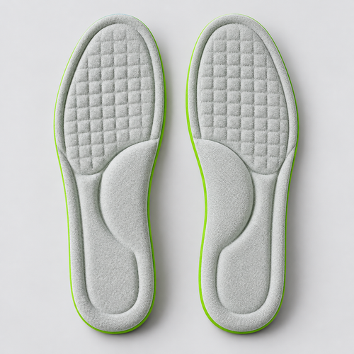 Insoles Memory Foam Shock Absorbing Trimmable - Grey