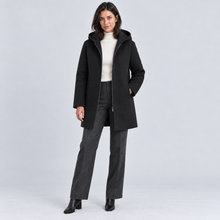 Women's Hooded Coat with Full Zip