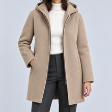 Women's Hooded Coat with Full Zip