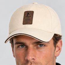 Men's Baseball Cap Twill Curved Peak Contrast Brim