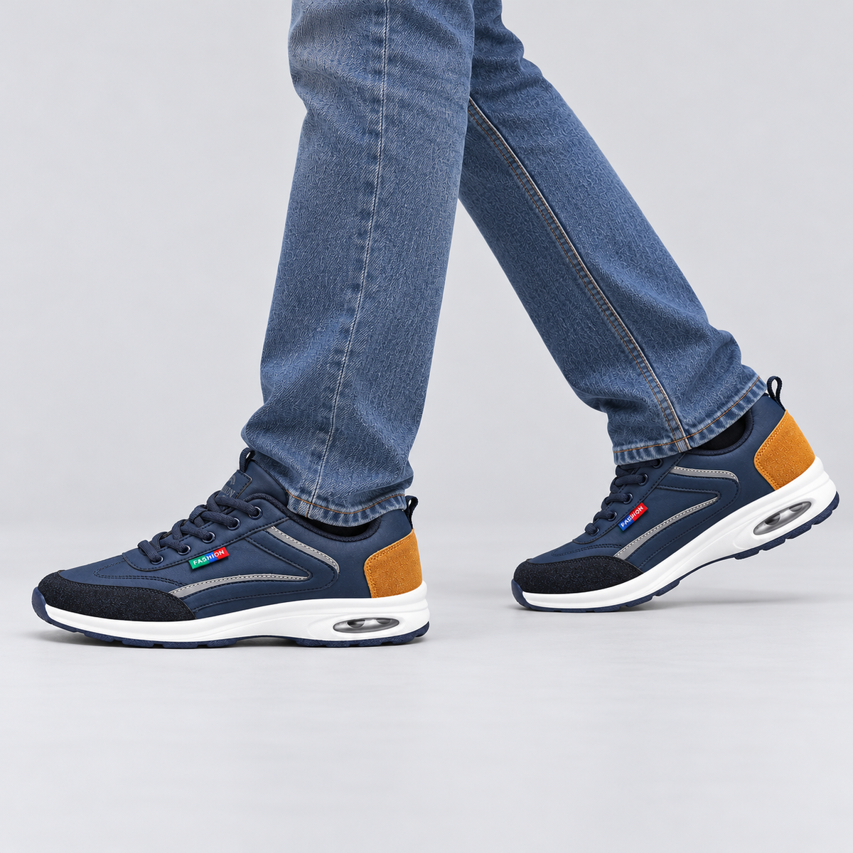 Men's Trainers Low Top Lace-Up - detail