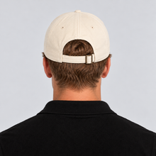 Men's Baseball Cap Twill Curved Peak Contrast Brim