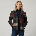 Linnea™ | Women's Wool Single-Breasted Plaid Jacket