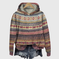 Chiara™ | Women's Nordic Knit Hooded Sweater