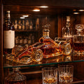 Racing Car Whisky Decanter in Sculpted Glass