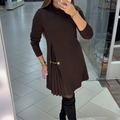 Noella™ Elegant Pleated Dress