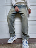 Inigo™ | Men's Denim Straight Leg Trousers
