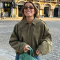 Liora™ | Women's Oversized Bomber Jacket