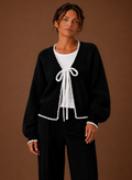 Galina™ | Women's Knit Turtleneck Cropped Cardigan